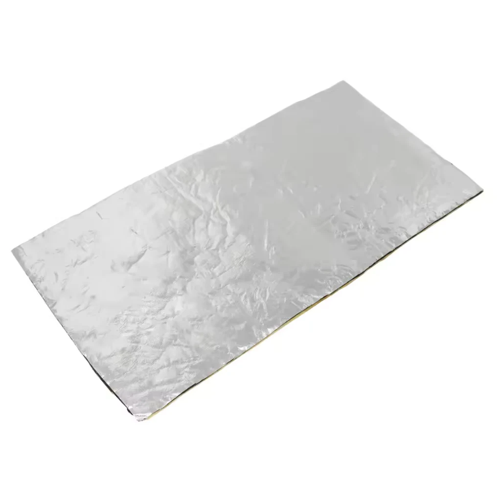Self-adhesive motorcycle heat-shield film