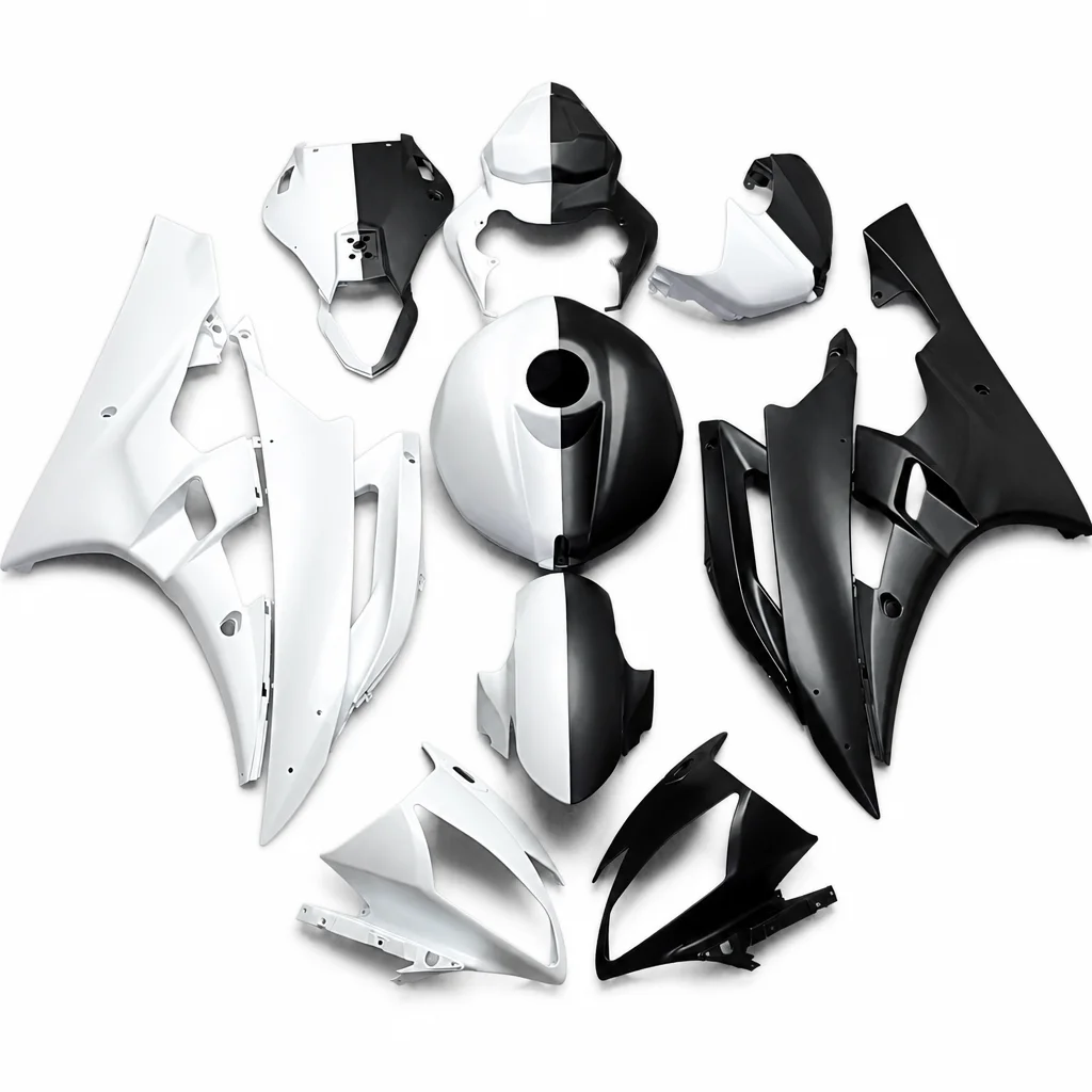 Fairing set Yamaha YZF-R6 2006-2007