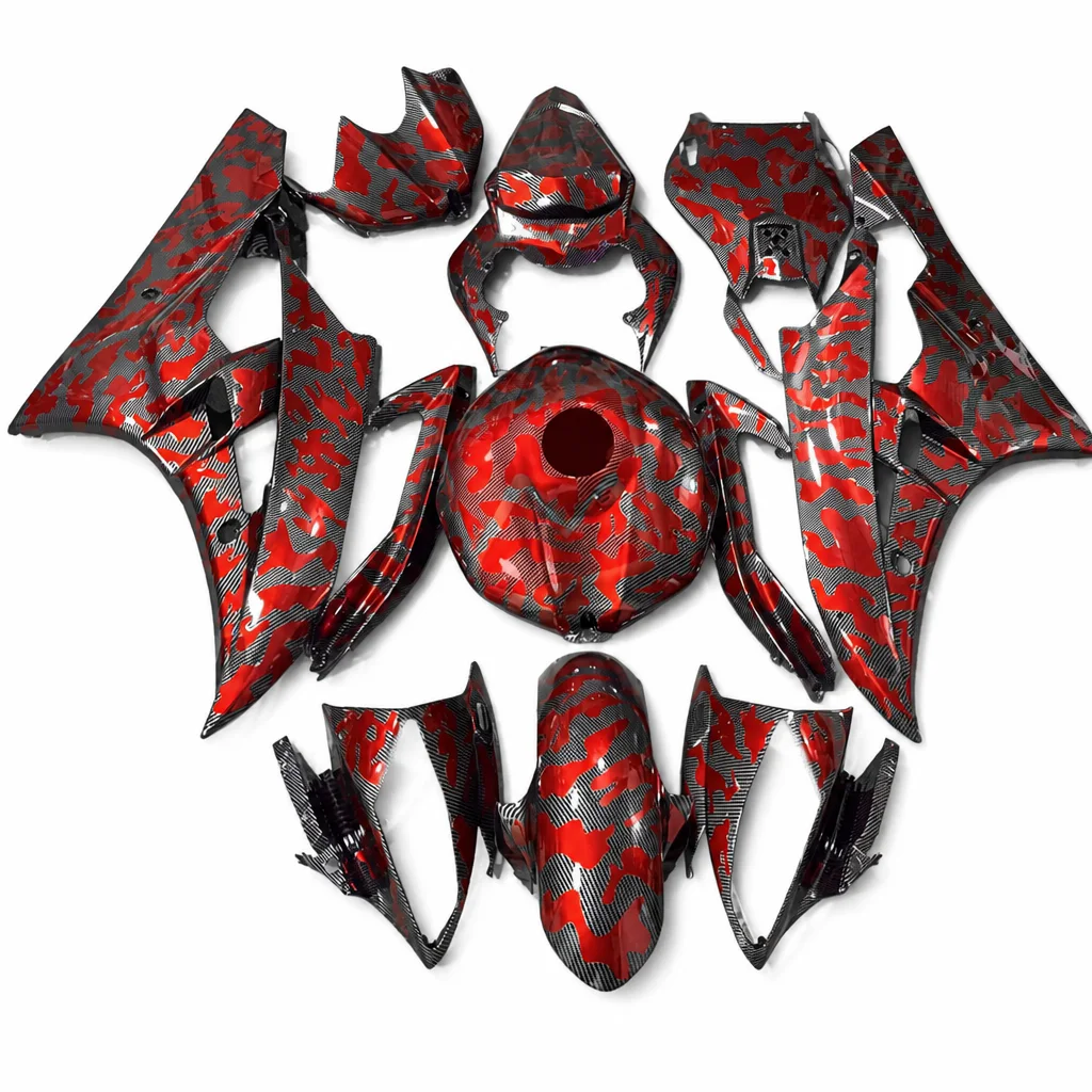 Fairing set Yamaha YZF-R6 2006-2007